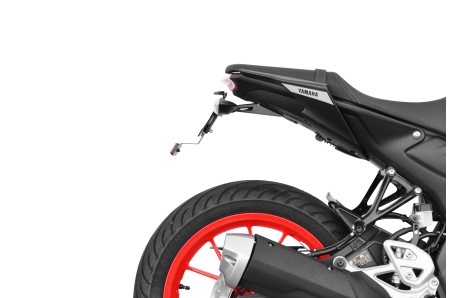 SUPPORT DE PLAQUE AVEC ECLAIREUR YAMAHA MT125 (20-24)