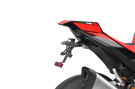 SUPPORT DE PLAQUE APRILIA TUONO V4 / RSV4 2025