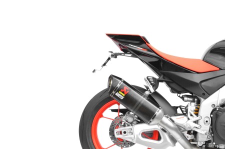 SUPPORT DE PLAQUE AVEC ECLAIREUR APRILIA TUONO V4 / RSV4 (21-24)