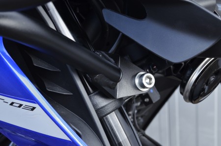 SIDE PROTECTIONS FOR RIDINGSCHOOL KIT FOR YAMAHA MT-03 (20-23)