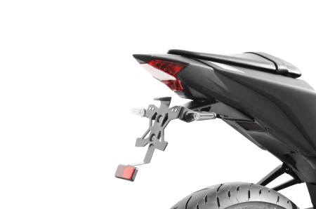 SUPPORT DE PLAQUE AVEC ECLAIREUR YAMAHA MT-03 (20-24)