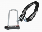Lock with chain TOP BLOCK SILVER 270C